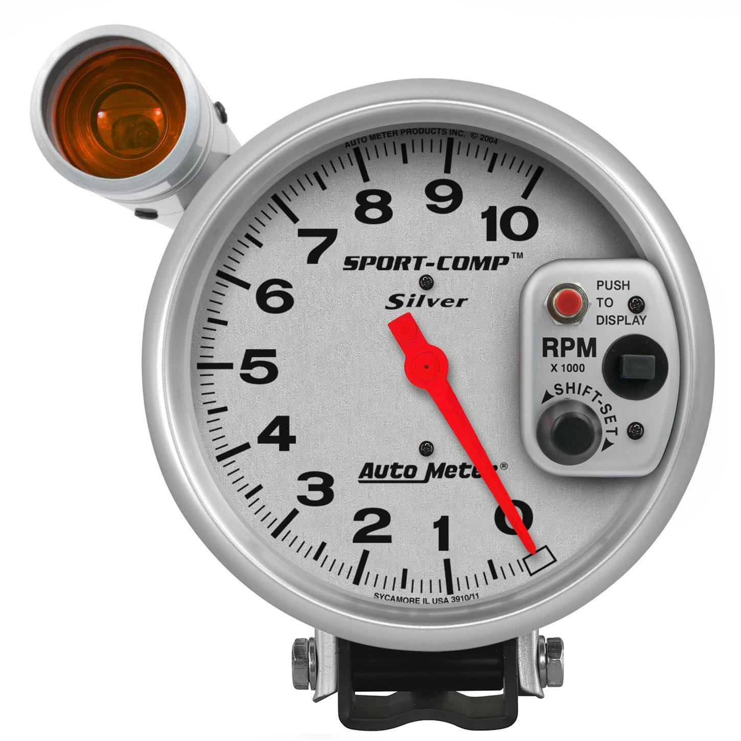 AutoMeter 3911 Tach Gauge 5 Inch, 10K RPM, Shift-Lite, Ultra-Lite