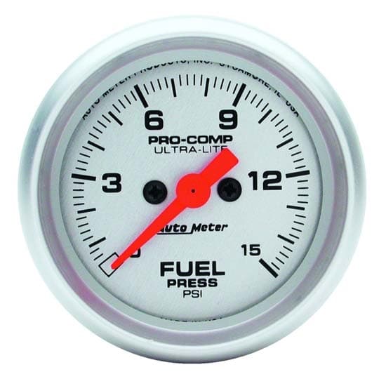 Auto Meter 4361 Ultra-Lite Digital Stepper Motor Fuel Pressure Gauge