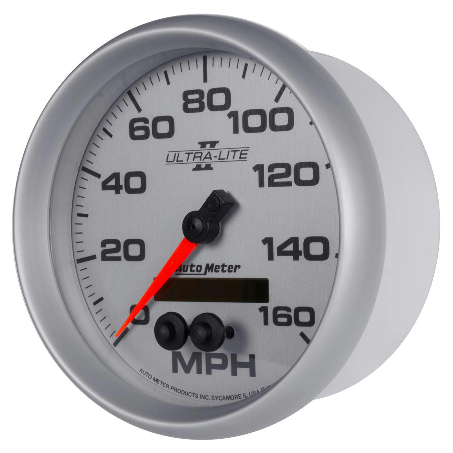 AutoMeter 4981 Speedo Gauge, 5 Inch, 160MPH, GPS, Ultra-Lite II