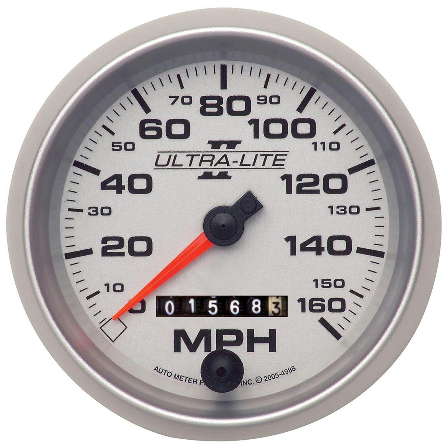 AutoMeter 4993 Speedo Gauge, 3 3/8 Inch, 160MPH, Mechanical