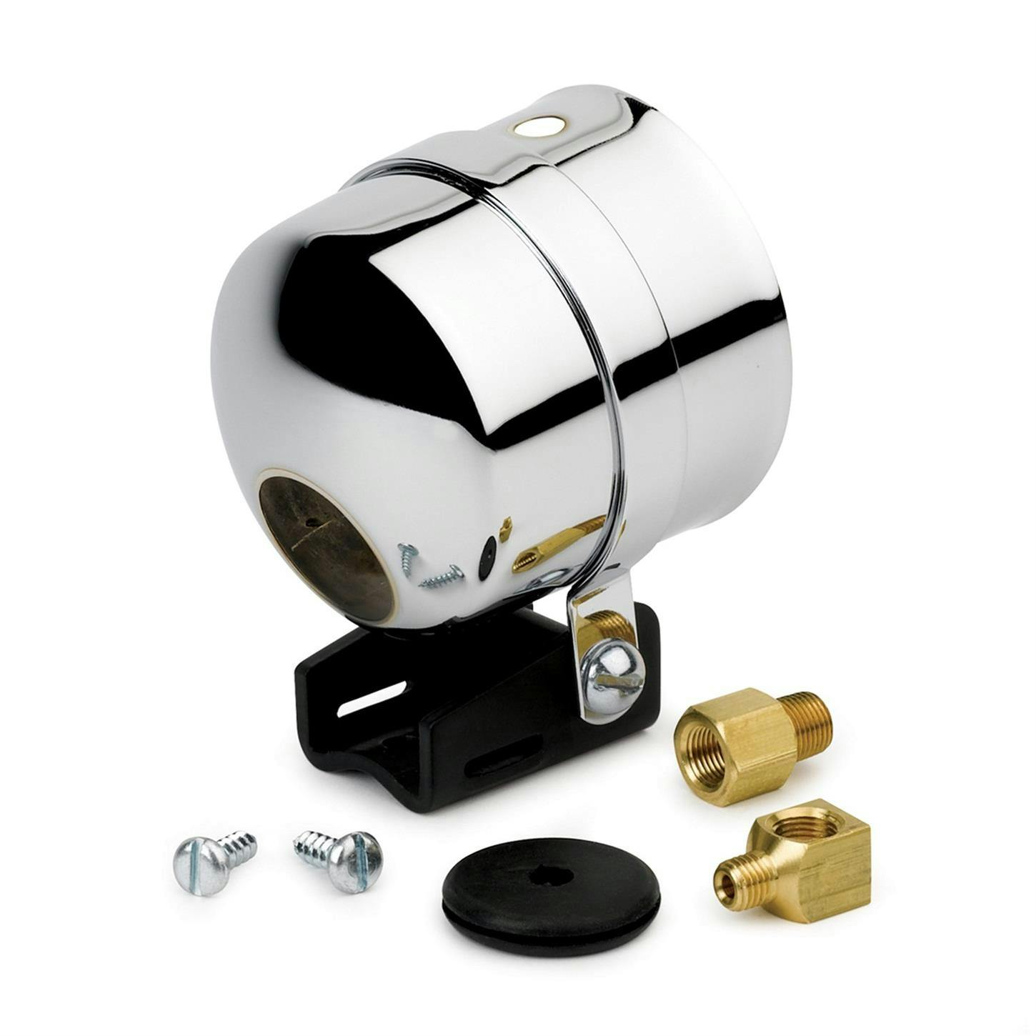 AutoMeter 5201 2-5/8 Inch Pedestal W/ Chrome Cup, For Mech Gauge