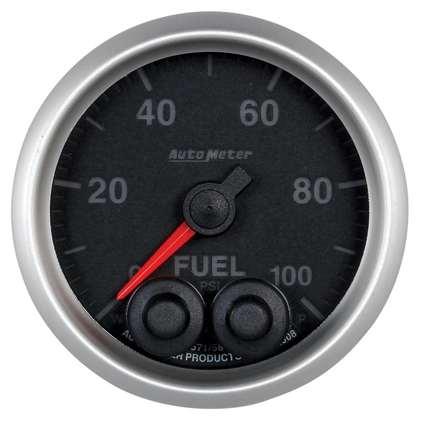 AutoMeter 5671 Fuel Pressure Gauge, 2 1/16 Inch, 100PSI