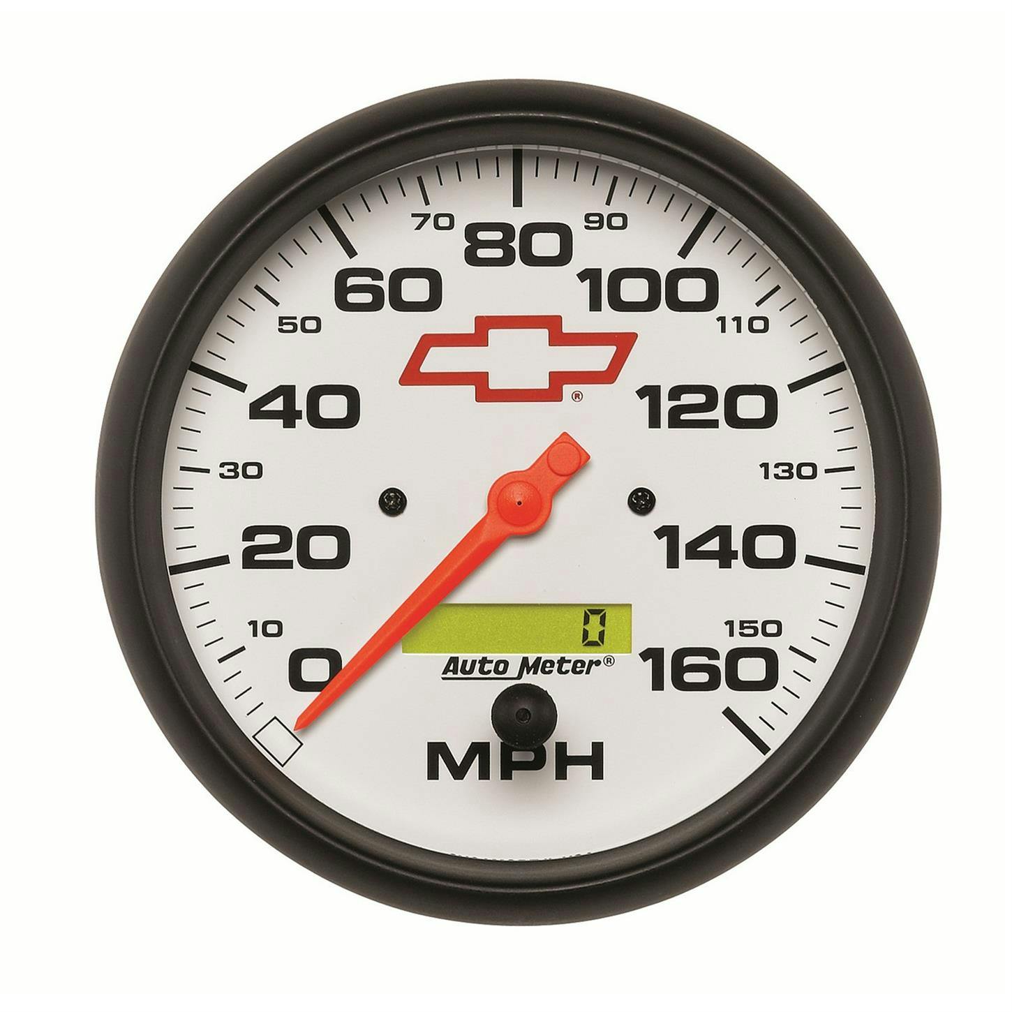 AutoMeter 5889-00406 Speedo Gauge 5 Inch, 160MPH, Electric, White
