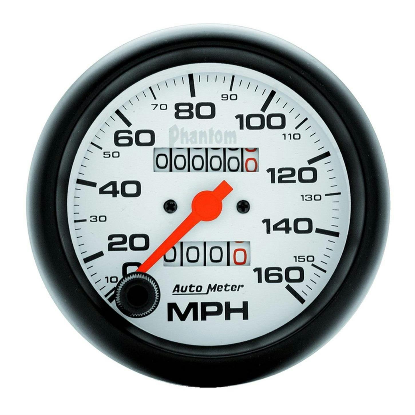 AutoMeter 5893 Phantom Mechanical Speedometer, 160 MPH,3-3/8 Inch