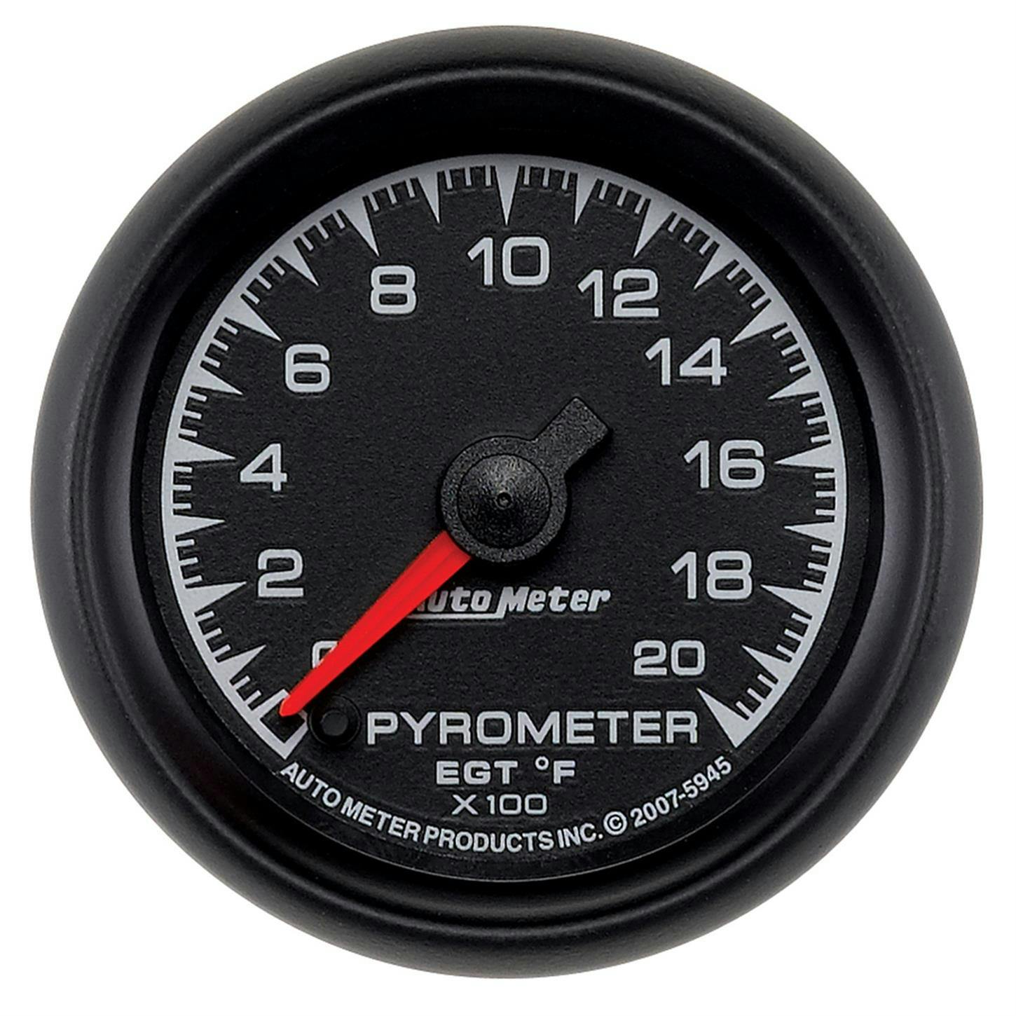 AutoMeter 5945 Pyrometer Gauge, 2 1/16 Inch, 2000 Deg., ES