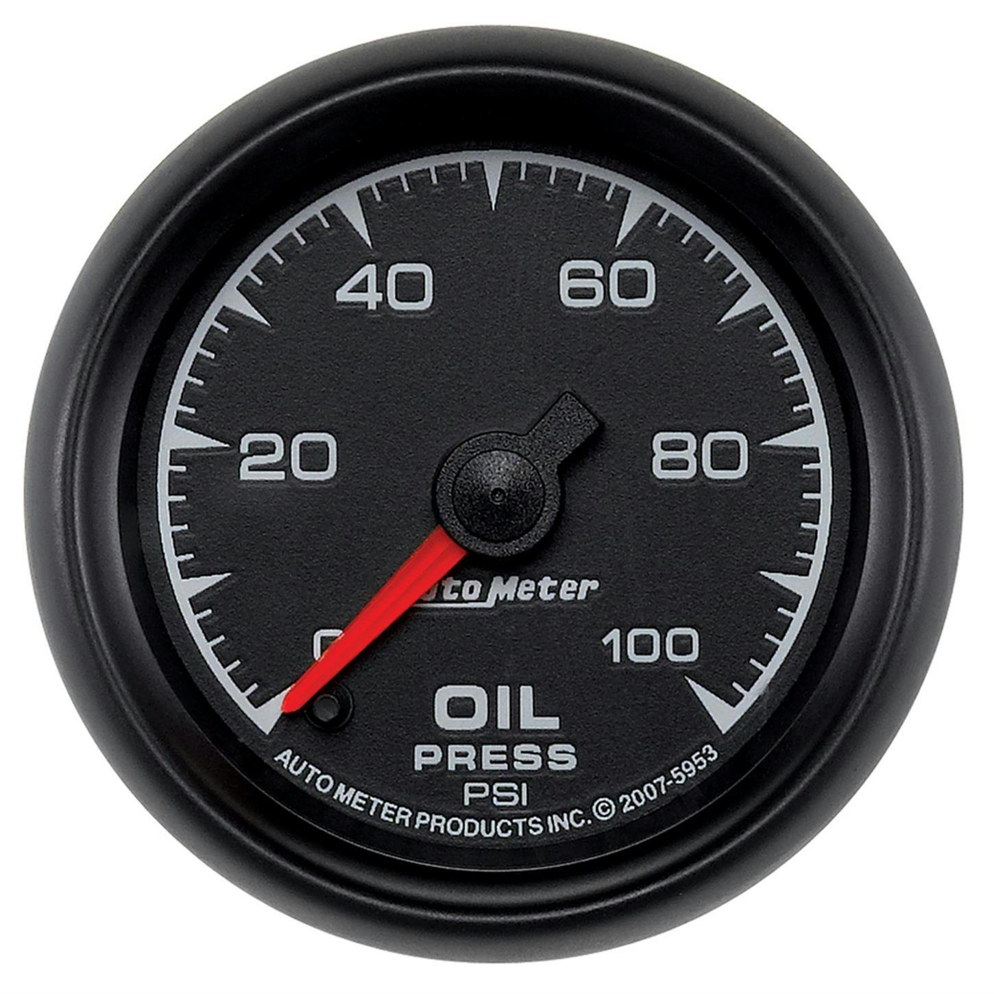 AutoMeter 5953 Oil Pressure Gauge, 2 1/16 Inch, 100PSI, ES