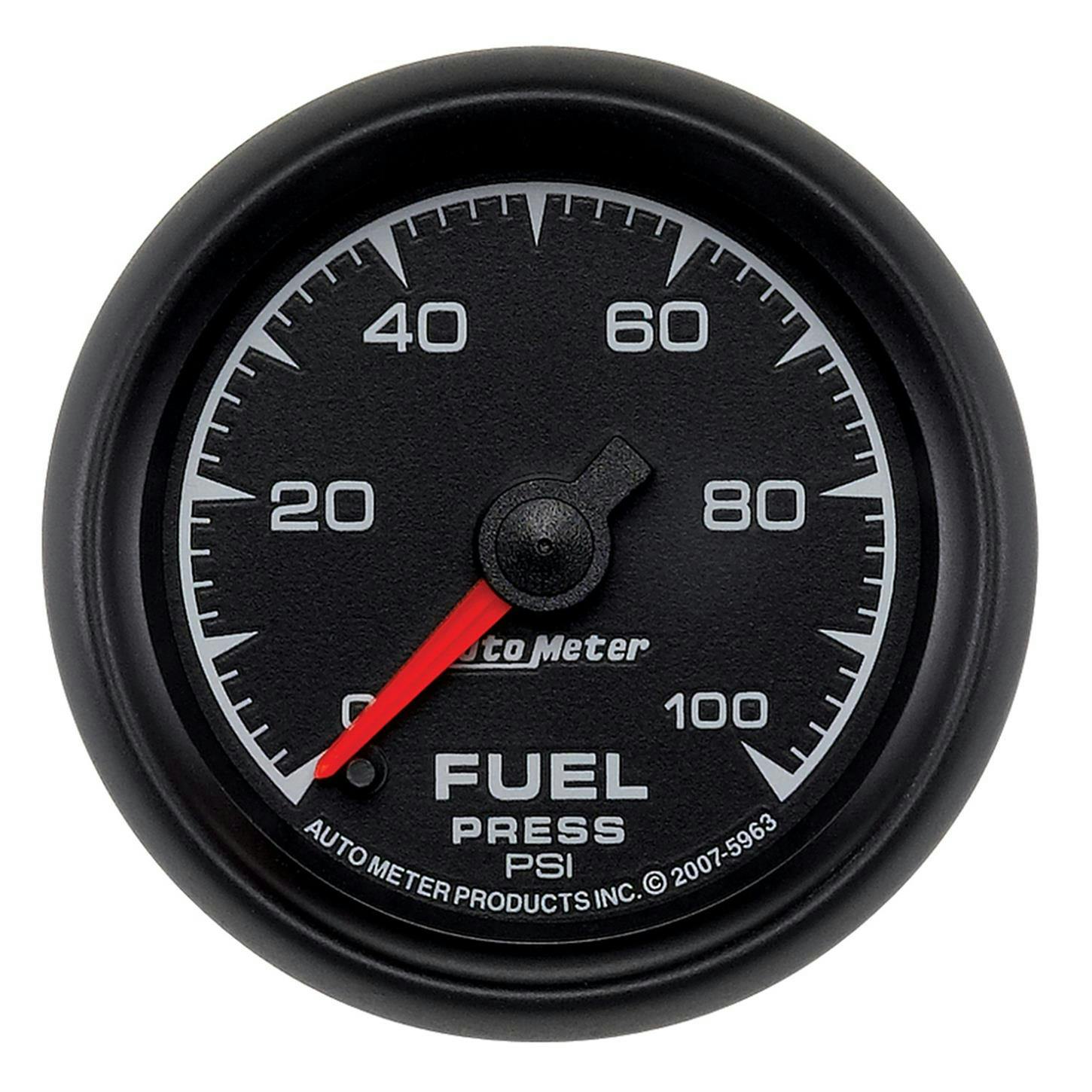 AutoMeter 5963 Fuel Pressure Gauge, 2 1/16 Inch, 100PSI, ES