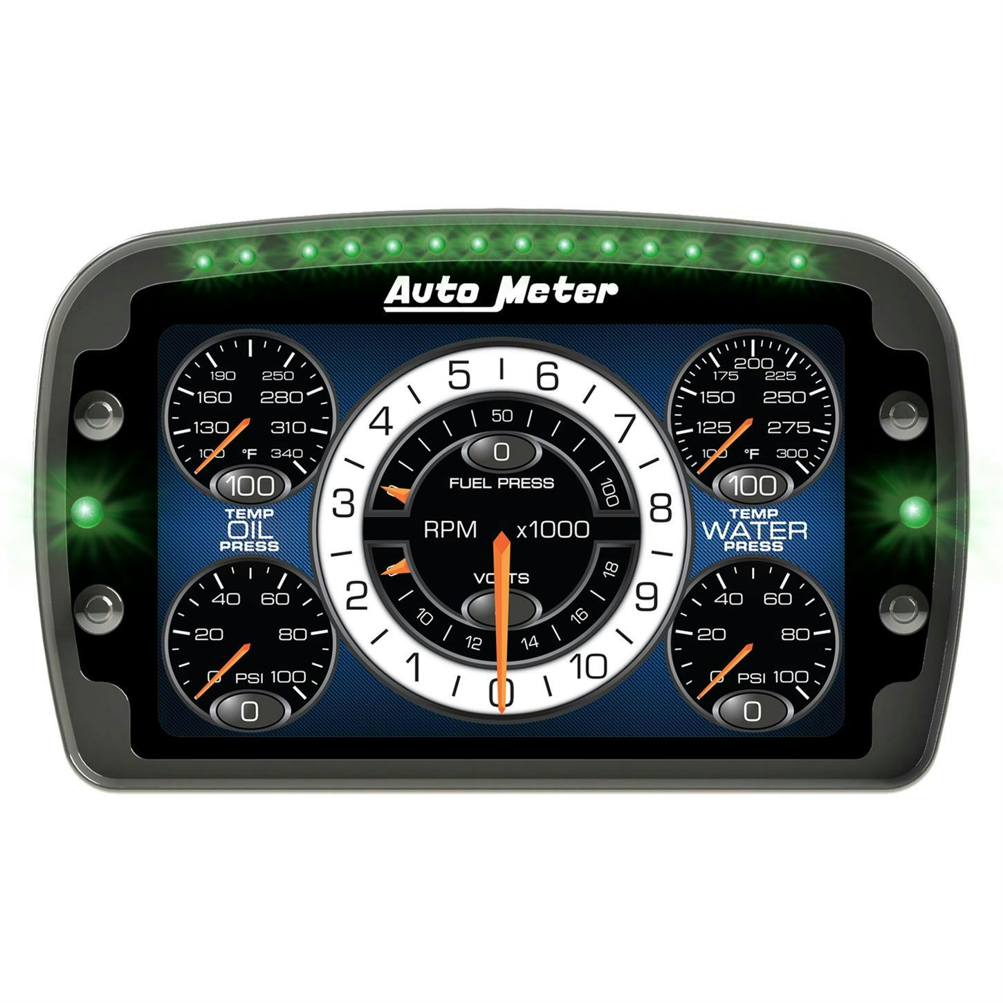 AutoMeter 6021 LCD Display 8.5 X 5.25 LCD Dash, User Configurable