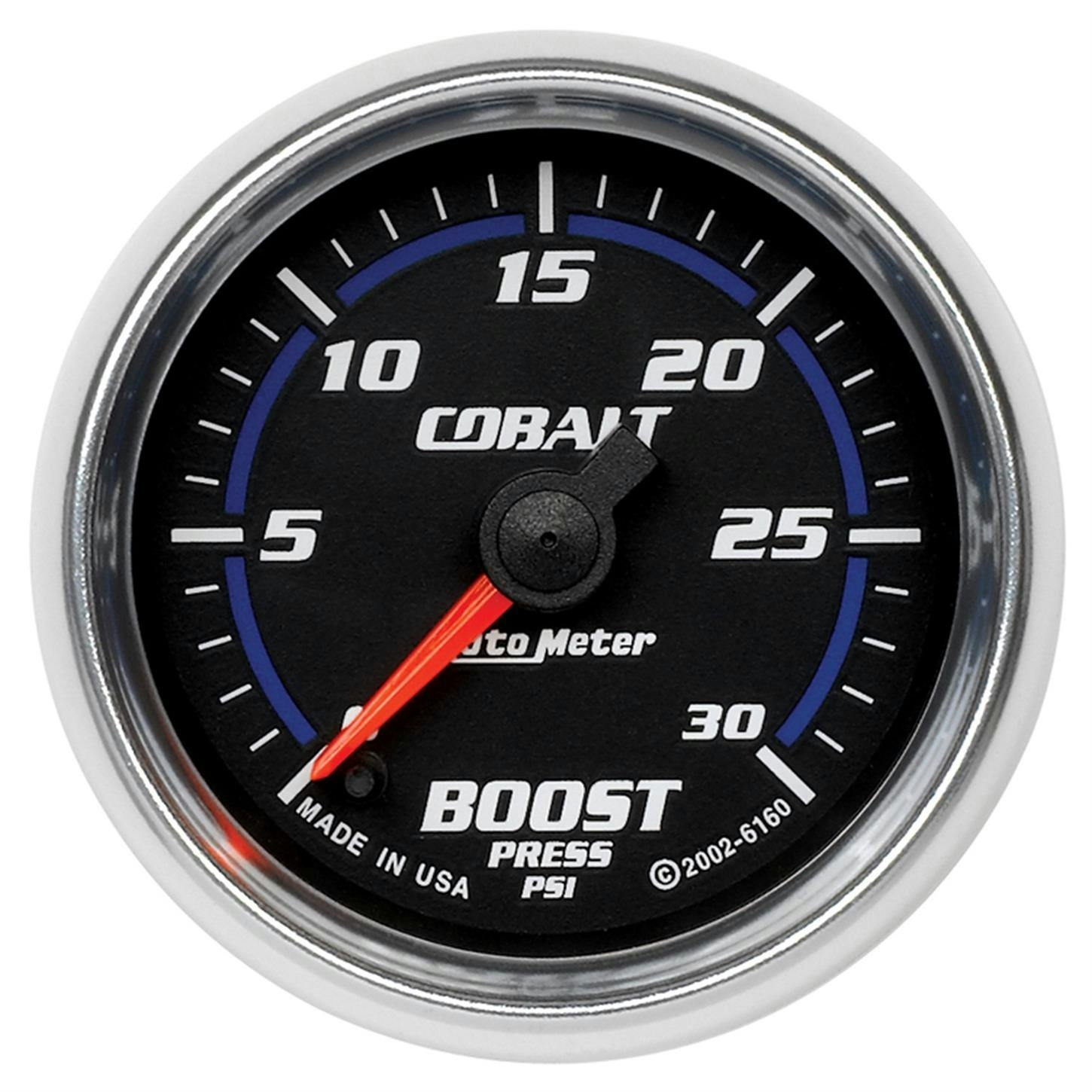 AutoMeter 6160 Boost, 2 1/16 Inch, Cobalt