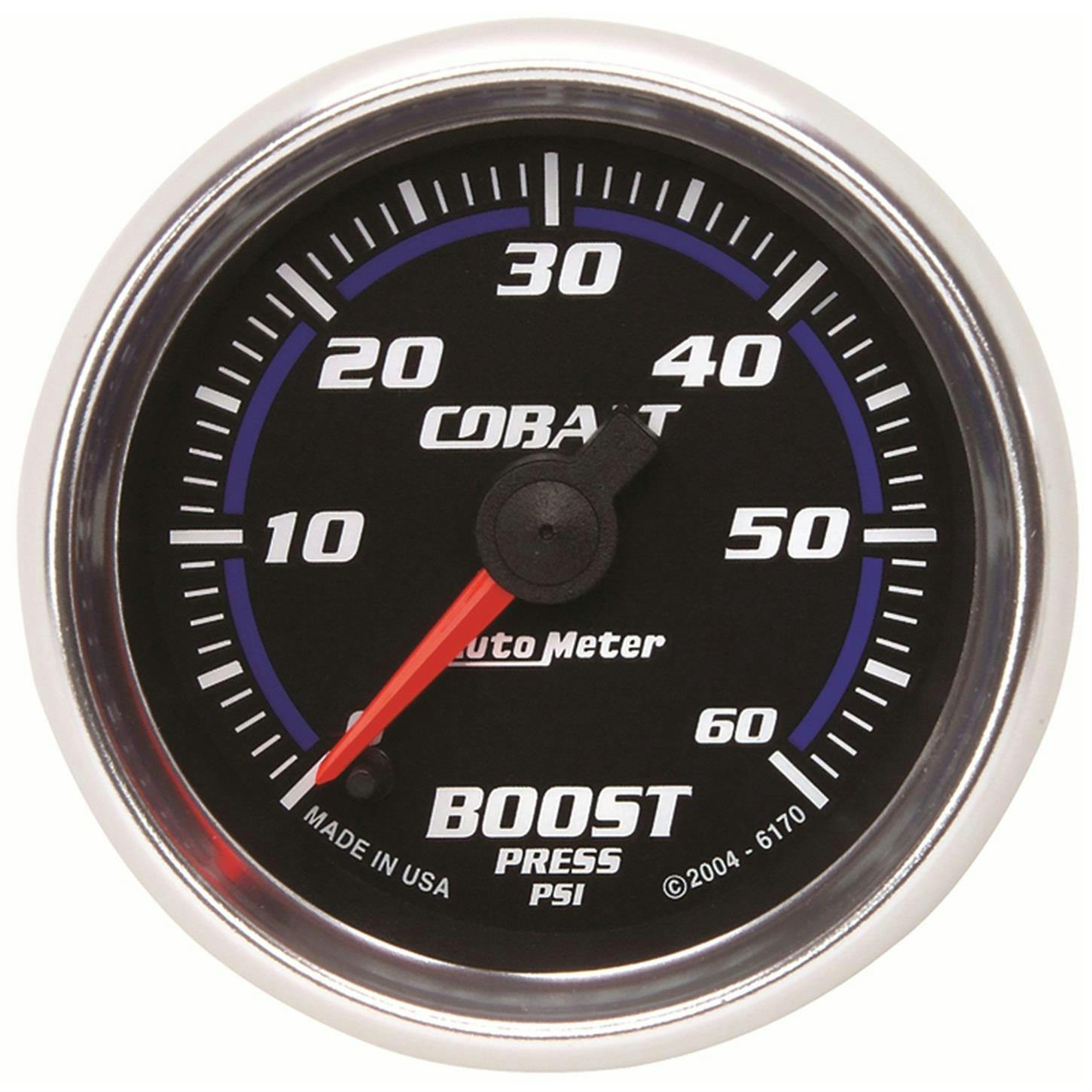 AutoMeter 6170 Boost, 2 1/16 Inch, Cobalt