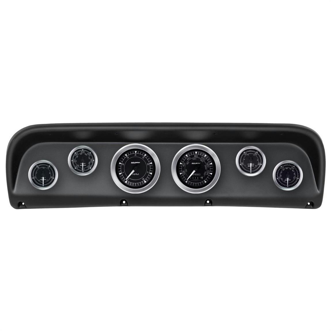 AutoMeter 7018-CH 6pc Gauge Kit, Ford Truck 67-72, Chrono