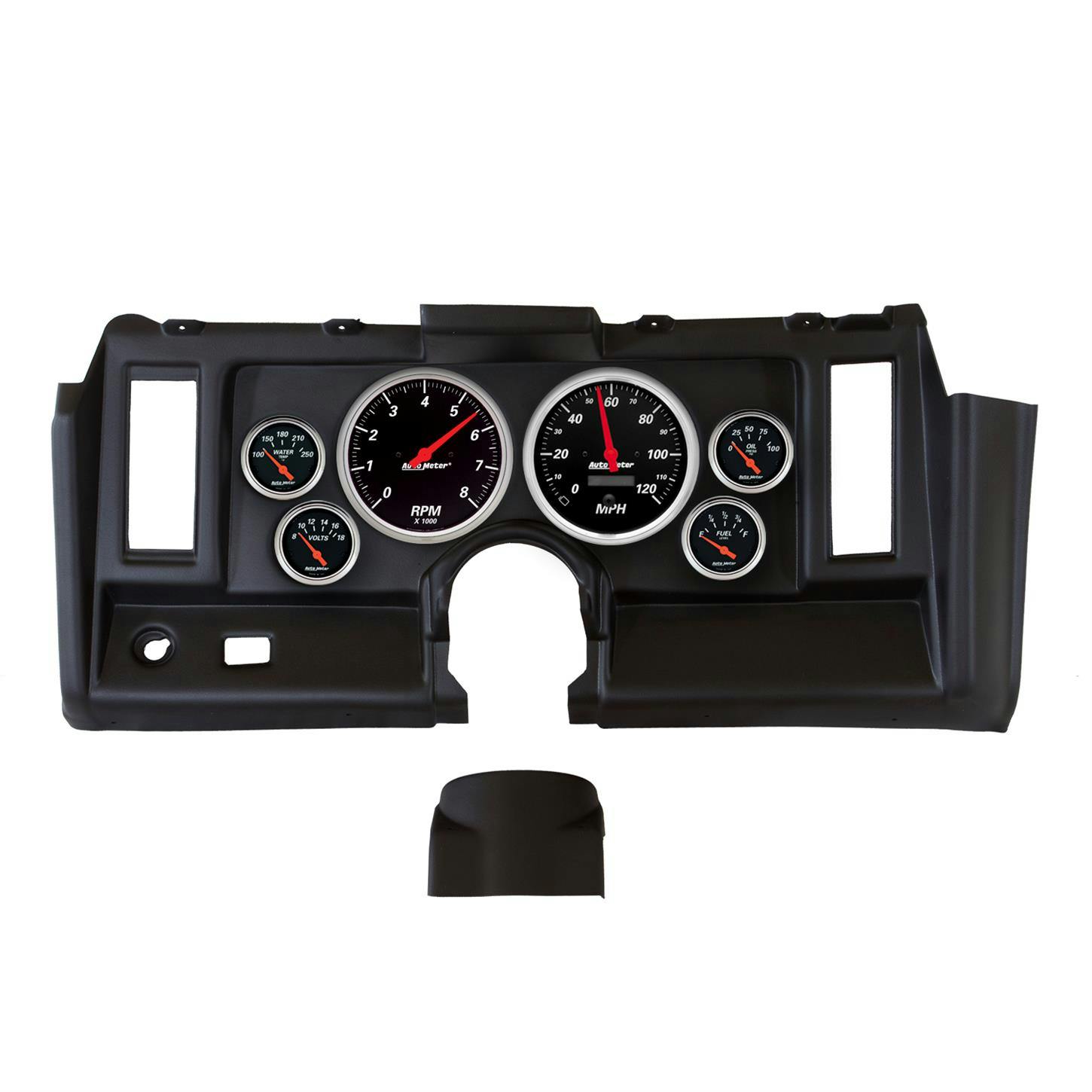 AutoMeter 7021-DB 6pc Gauge Kit, Camaro 69, Designer Black