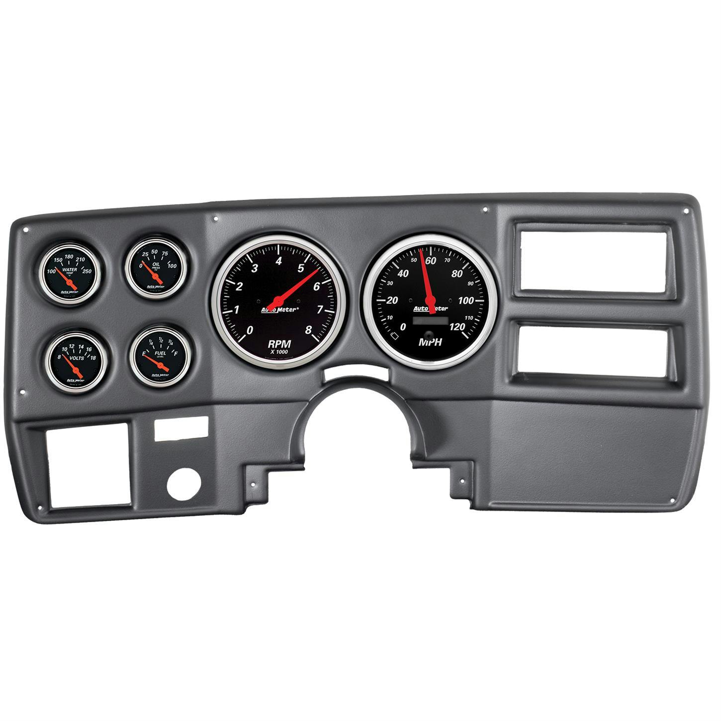 AutoMeter 7027-DB 6pc Gauge Kit, Chevy Truck/Suburban 73-83, DB