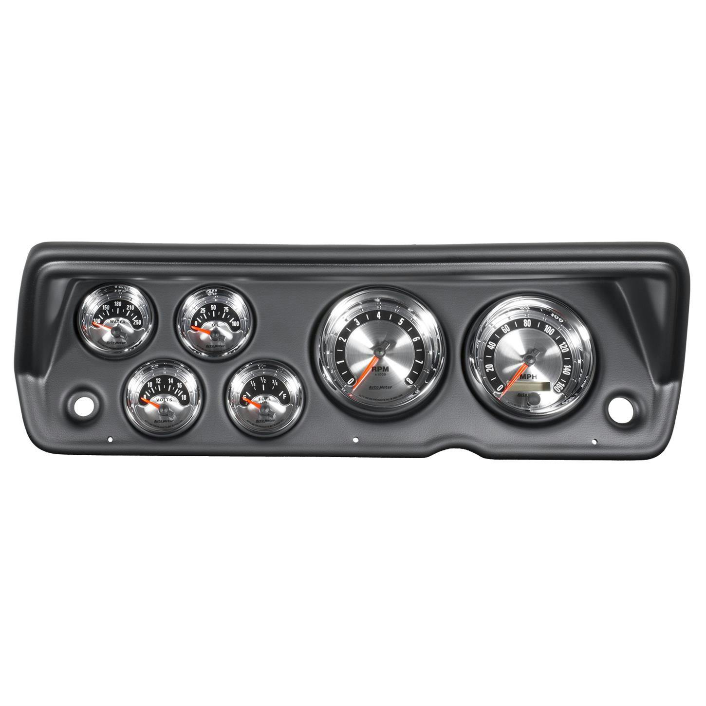AutoMeter 7031 6pc Gauge Kit, A-Body 70-76, American Muscle