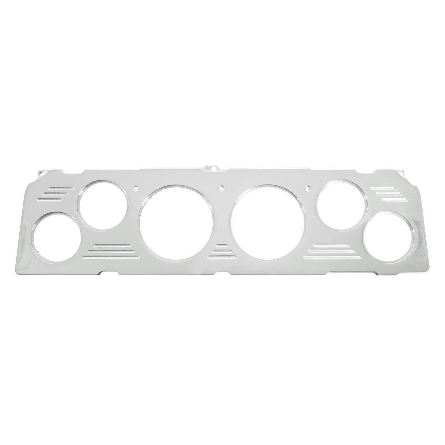 AutoMeter 7043 Direct Dash Panel,Chevy PU 64-66,6 Gauge,Billet