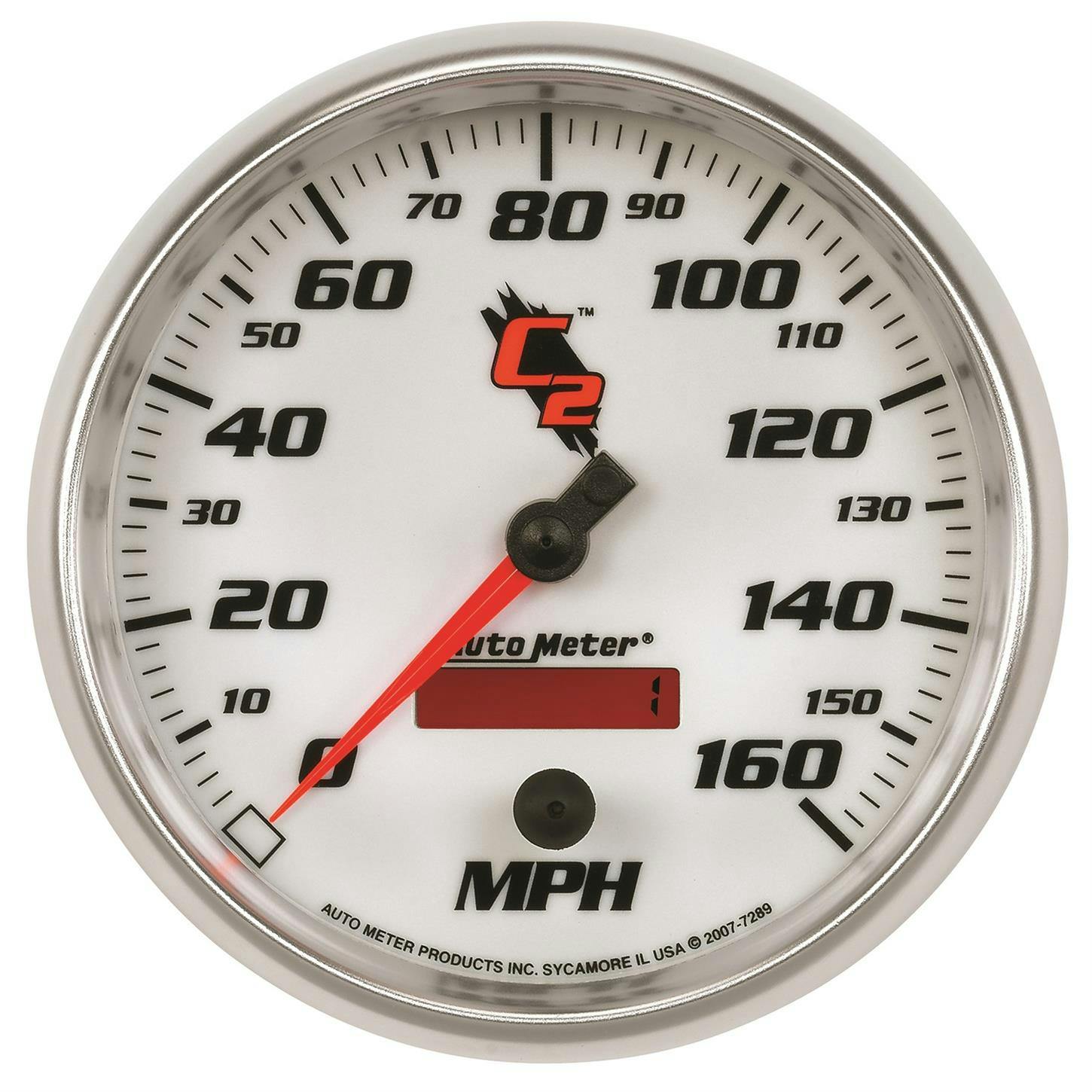 AutoMeter 7289 Speedo Gauge, 5 Inch, 160MPH, Electric, C2