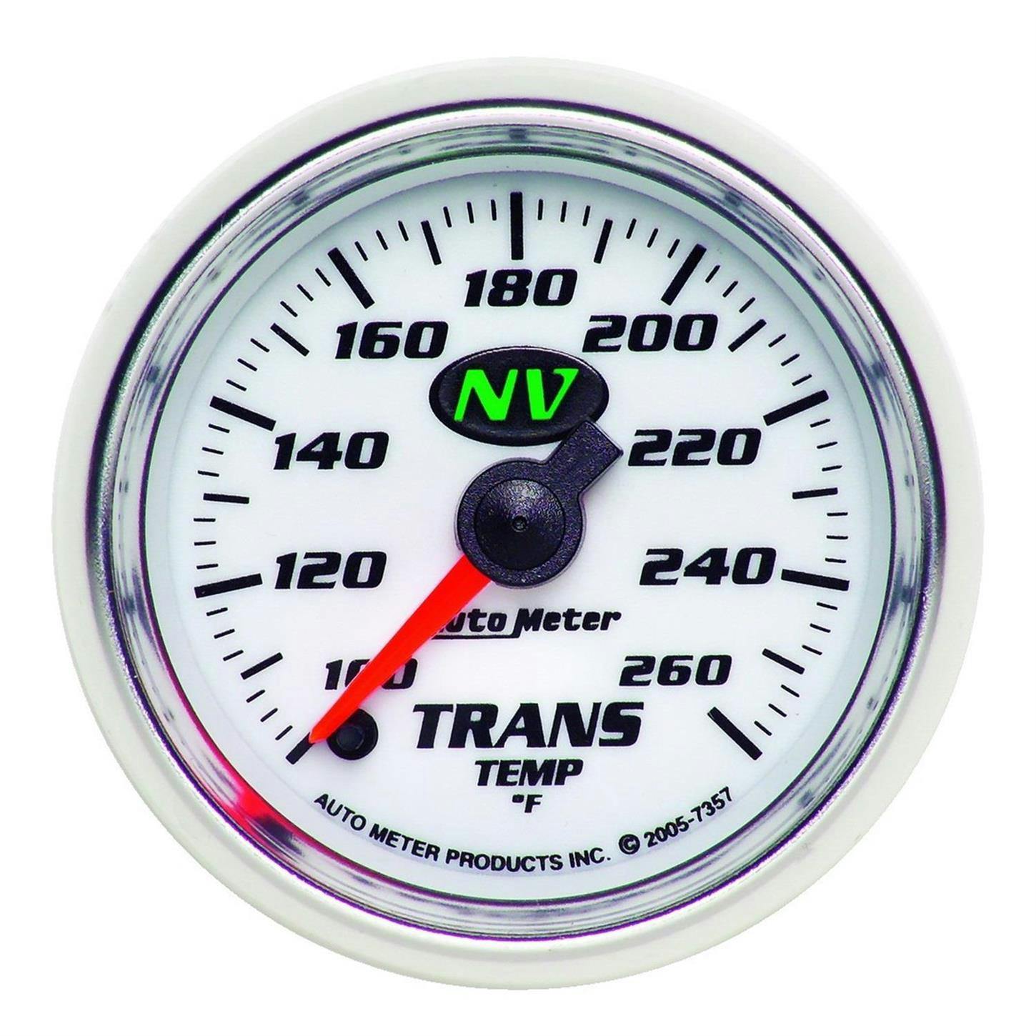 AutoMeter 7357 NV Digital Stepper Motor Transmission Temp Gauge