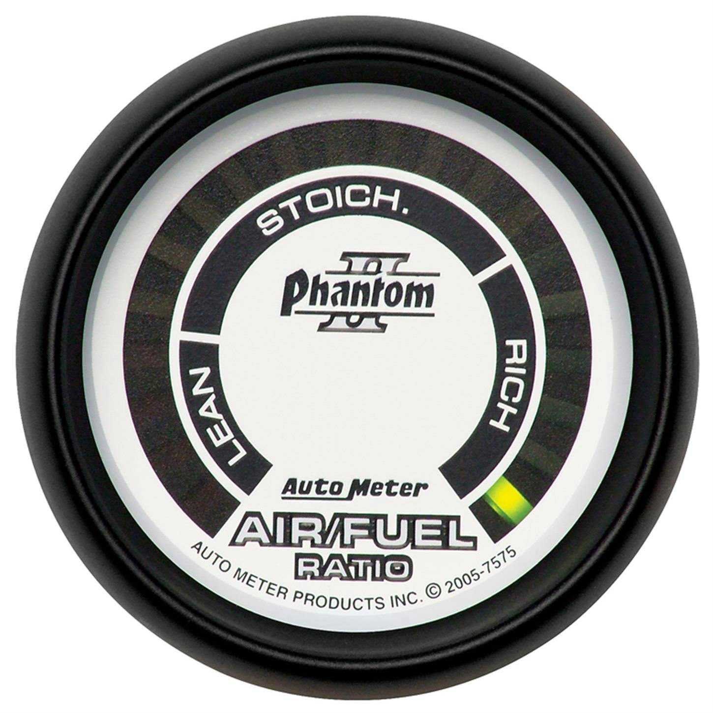 AutoMeter 7575 Phantom II Digital Narrowband Air/Fuel Ratio Gauge