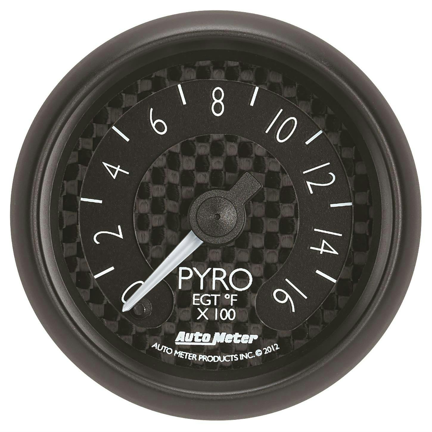 AutoMeter 8044 Pyrometer Gauge, 2 1/16 Inch, 1600 Deg., GT