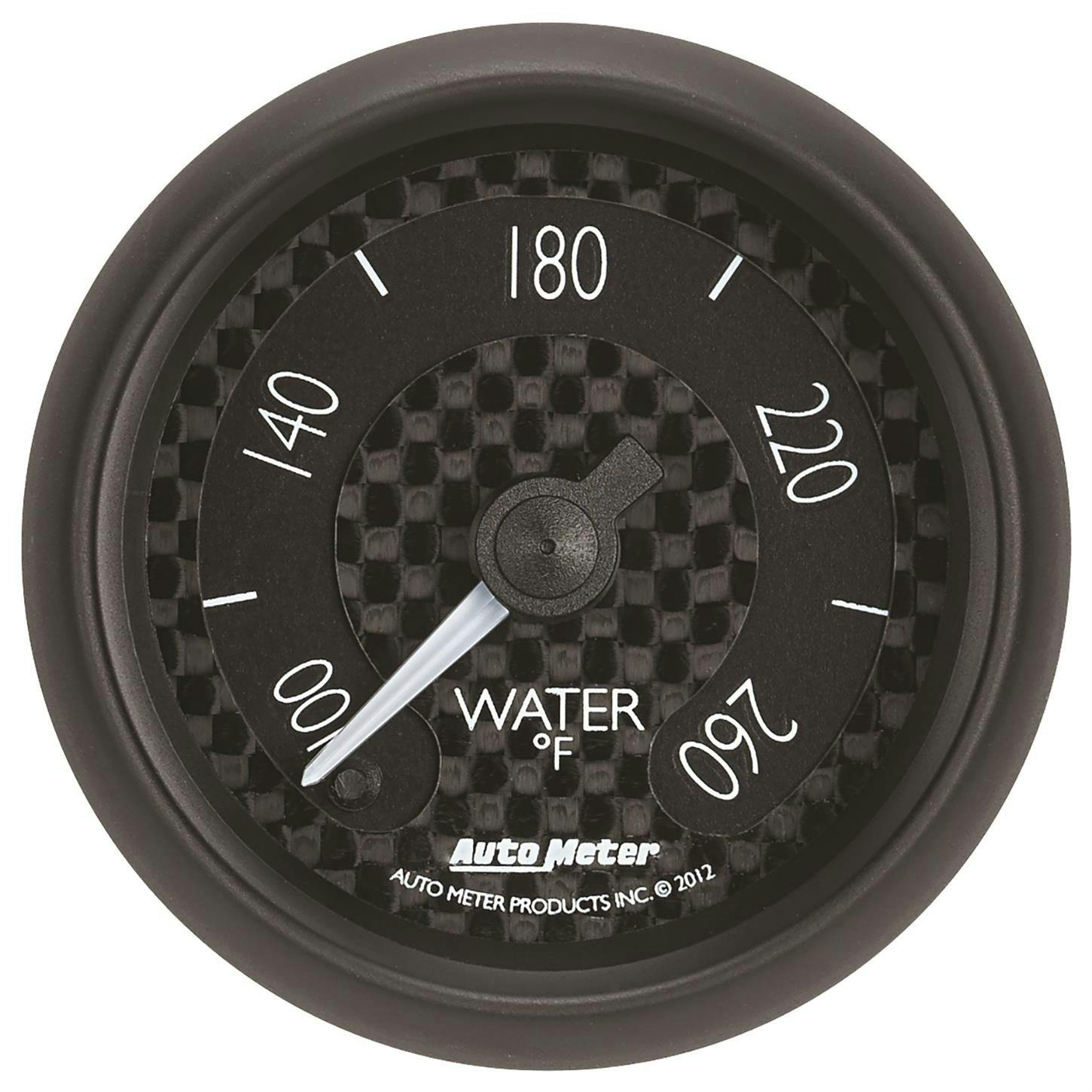 AutoMeter 8055 Water Temp Gauge, 2 1/16 Inch, 260 Deg., Gt