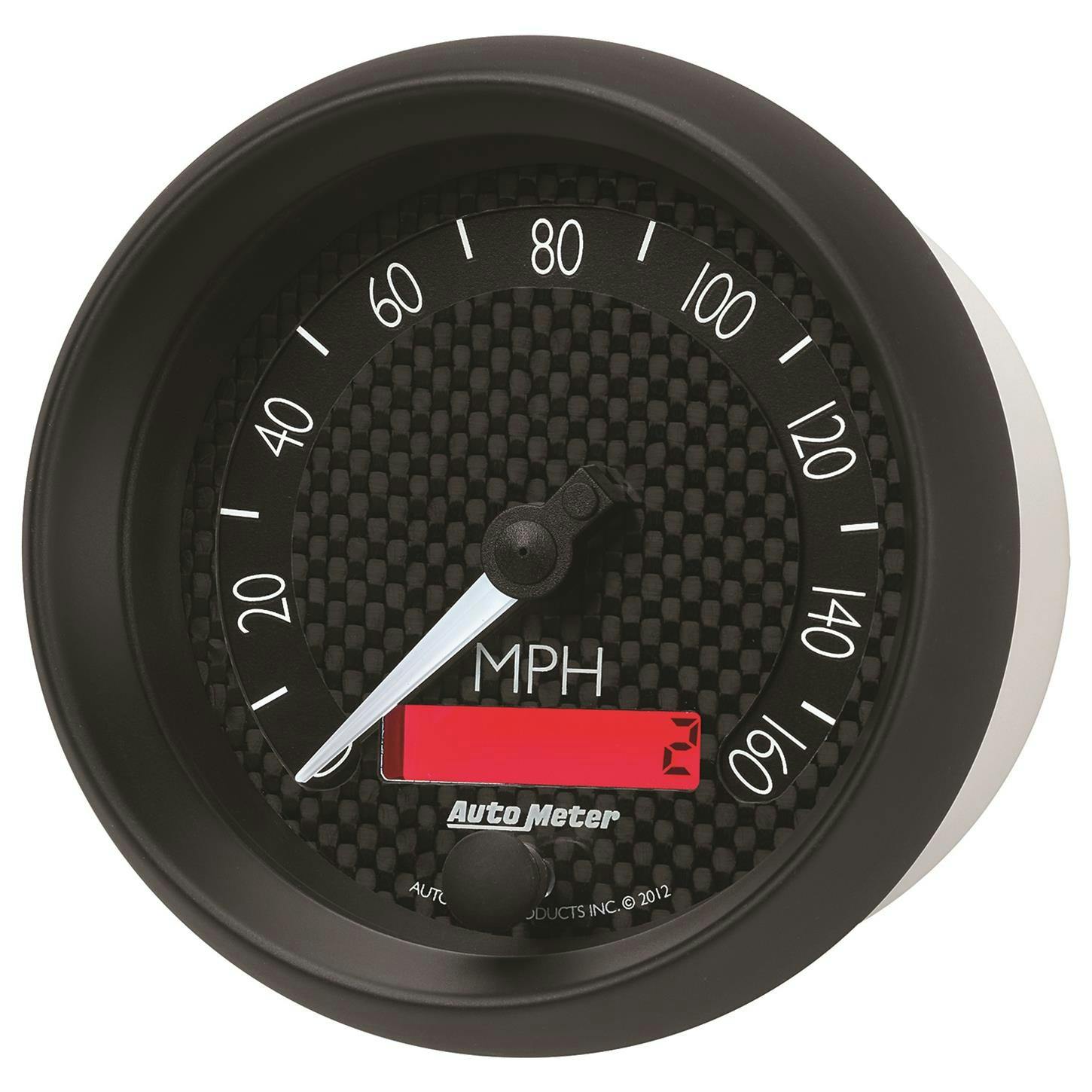 AutoMeter 8088 Speedo Gauge, 3 3/8 Inch, 160MPH, Electric, Gt
