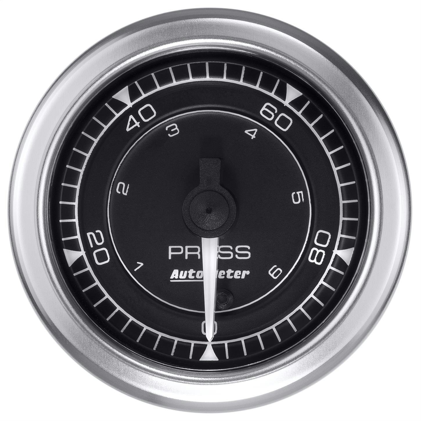AutoMeter 8153 Pressure Gauge, 2 1/16 Inch, 100PSI, Chrono