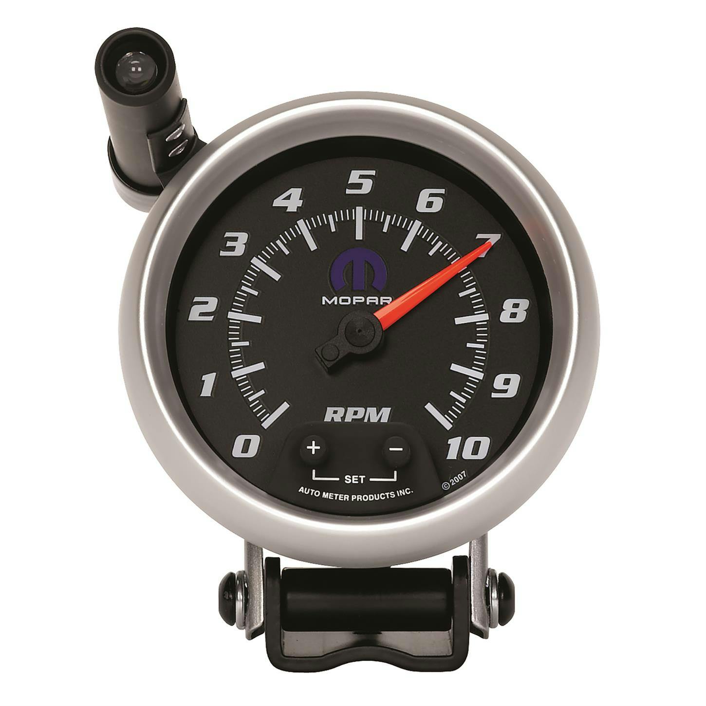 AutoMeter 880023 Tach Gauge, 3 3/4 Inch, 10K, Quick-Lite, Black