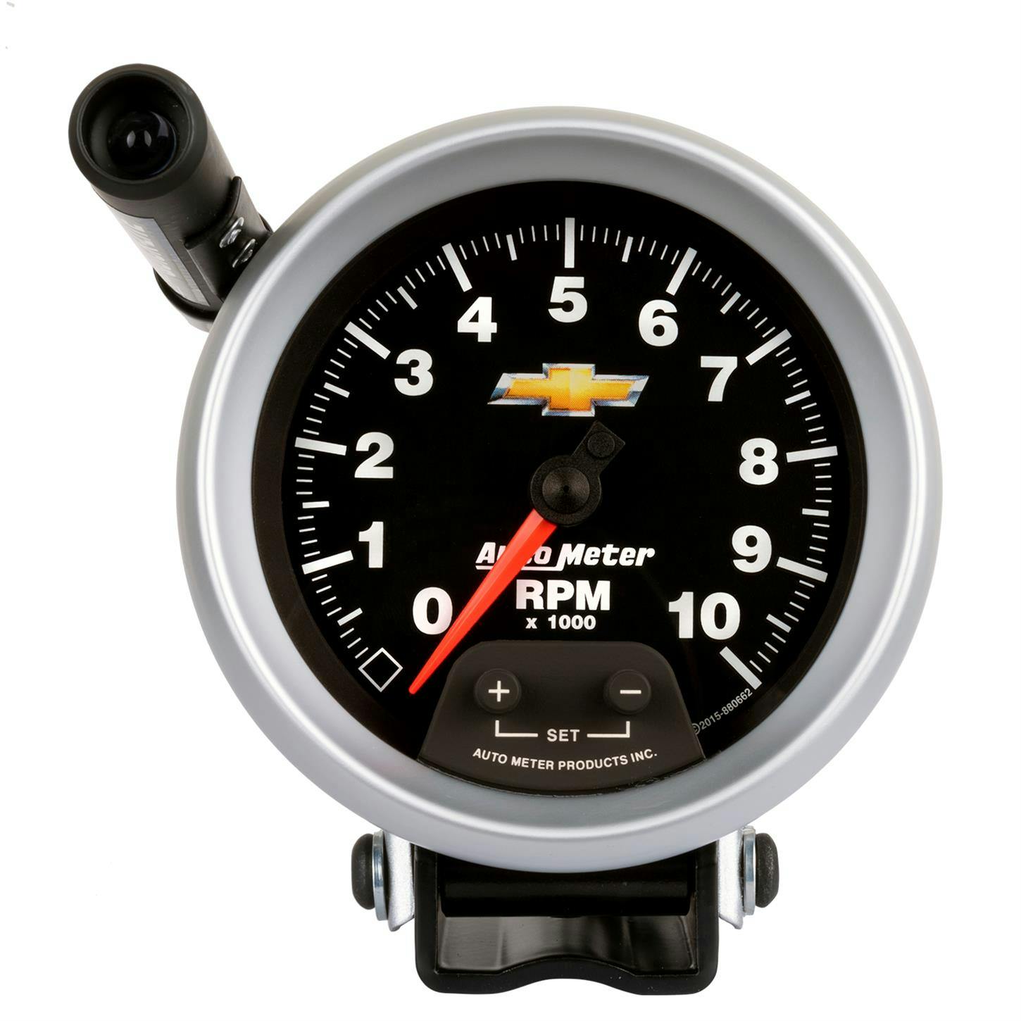 AutoMeter 880662 Tach Gauge, 3 3/4 Inch, 10K RPM, Quick-Lite, GM