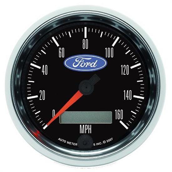 AutoMeter 880824 Ford 3-3/8 Inch Speedometer Gauge, 0-160 MPH