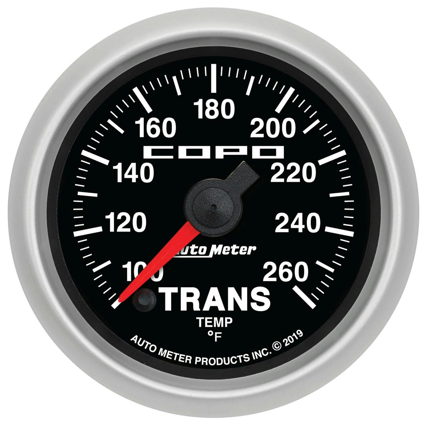 AutoMeter 880877 COPO Trans Temp Gauge 100-260 Deg F, 2-1/16 Inch