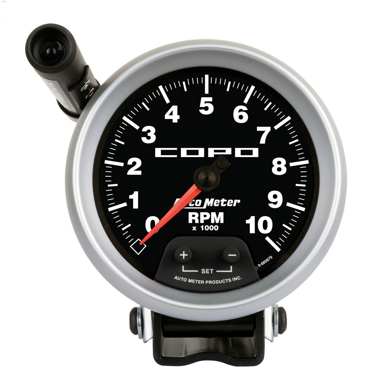 AutoMeter 880879 COPO Pedestal Tachometer 10,000 RPM, 3-3/4 Inch