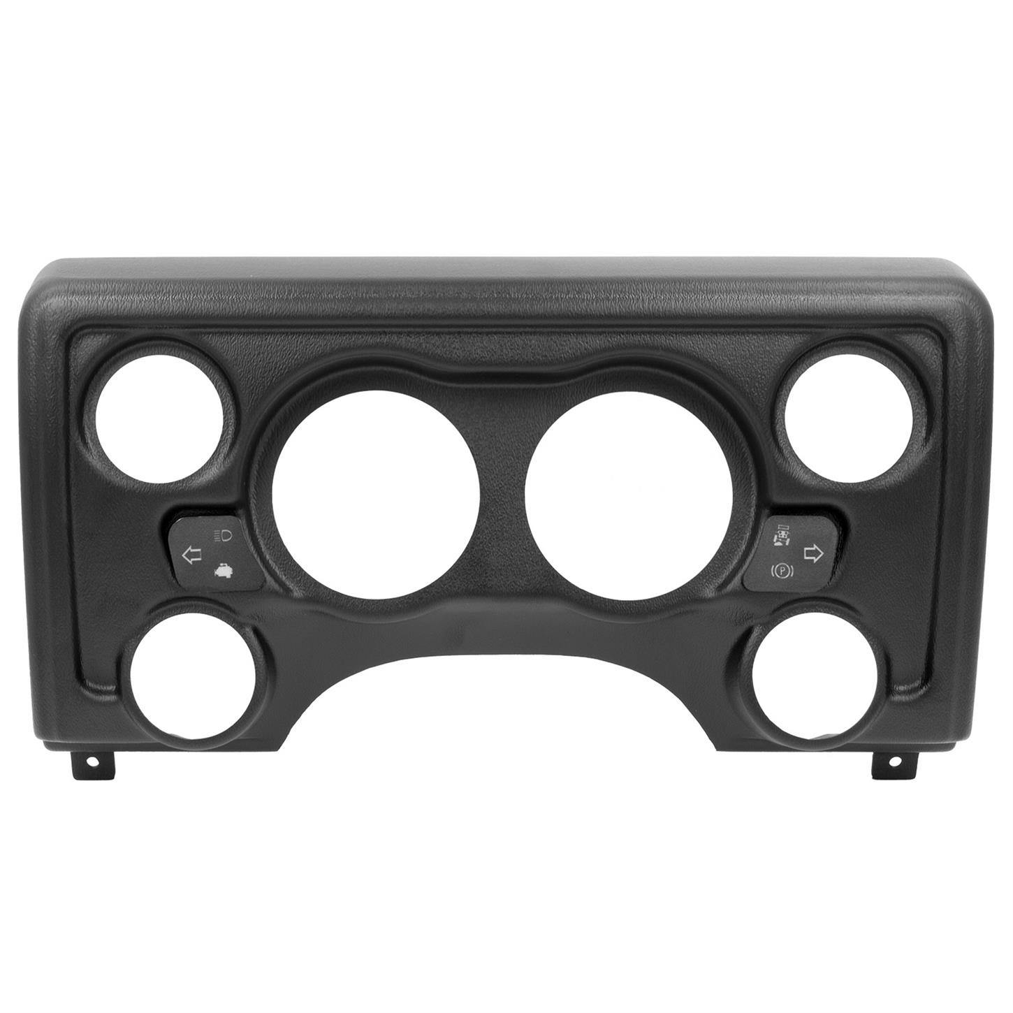 AutoMeter 90011 Gauge Mount, Dash Panel, 6 Gauge, Jeep Tj/Xj
