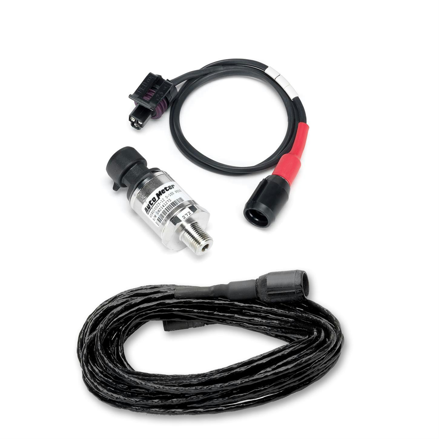 AutoMeter 9134 Pressure Sensor Kit, 15PSI, 8Ft, For Ultimate DL