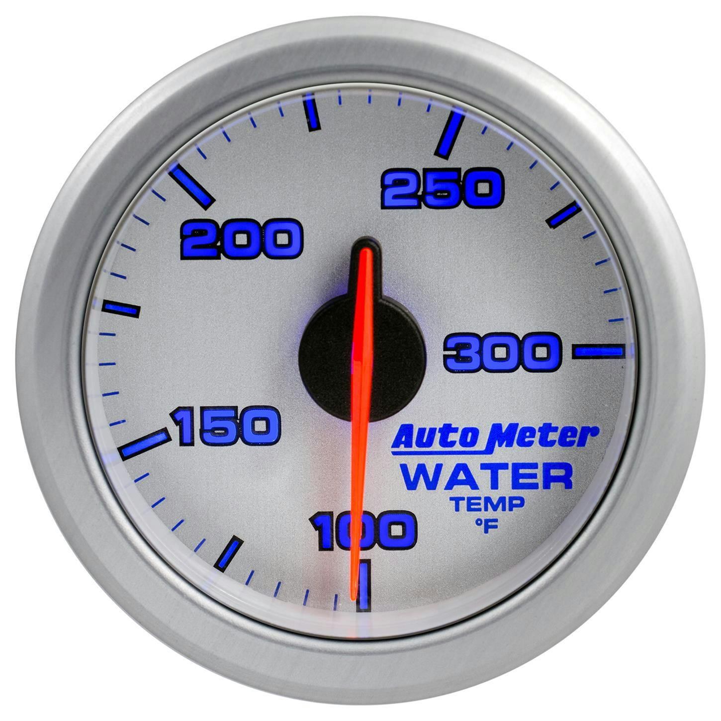 AutoMeter 9154-UL Water Temp Gauge 2-1/16 Inch, 100-300 F, Silver