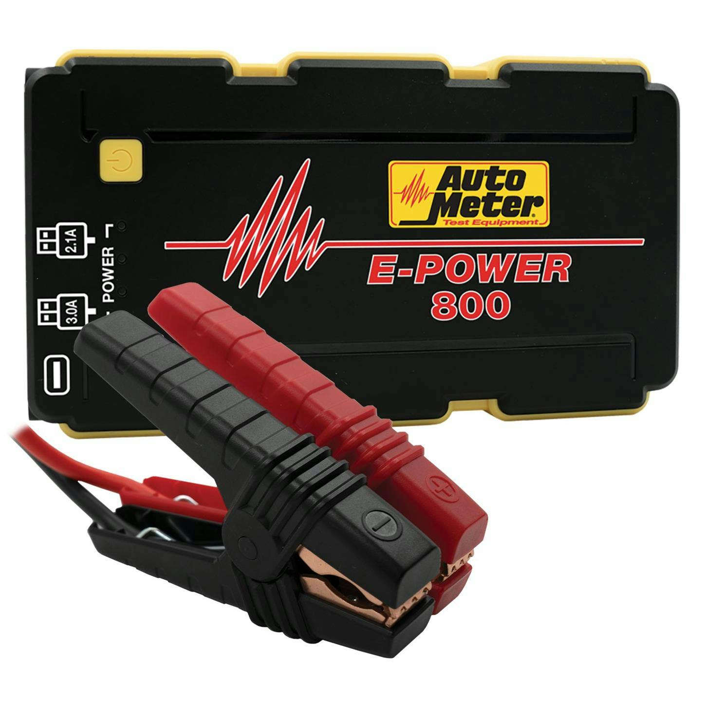 AutoMeter EP-800 Emergency Battery Pack Jump Starter, 1800 mAh