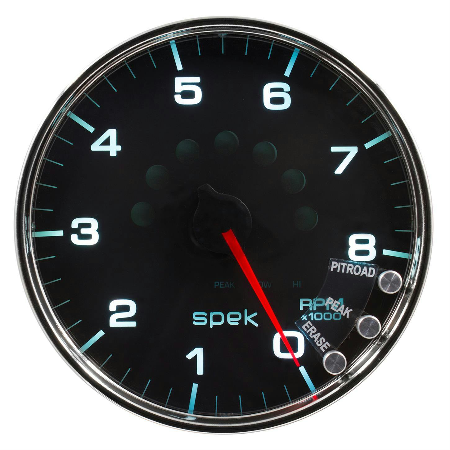 AutoMeter P23831 Spek-Pro Tachometer, 5, 0-8,000 RPM, Domed Lens