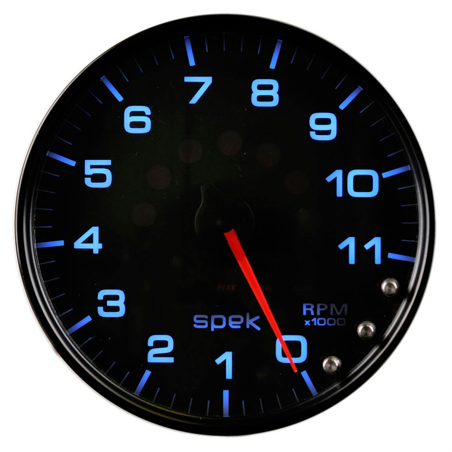 AutoMeter P23932 Tach Gauge, 5 Inch, 11K RPM, Black/Black