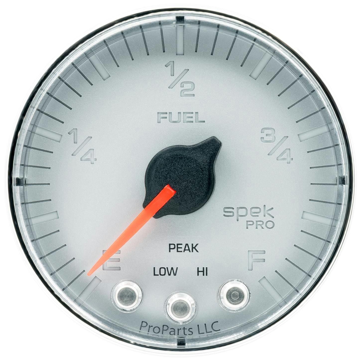 AutoMeter P312218 Fuel Level Gauge, 2 1/16 Inch, 0-270 Ohm Silver