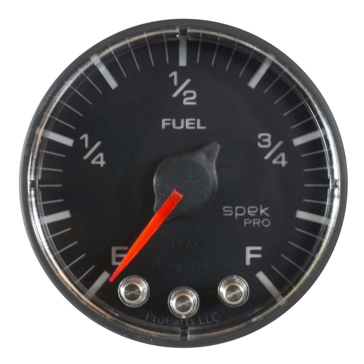 AutoMeter P312328 Fuel Level Gauge, 2 1/16 Inch, 0-270 Ohm Black