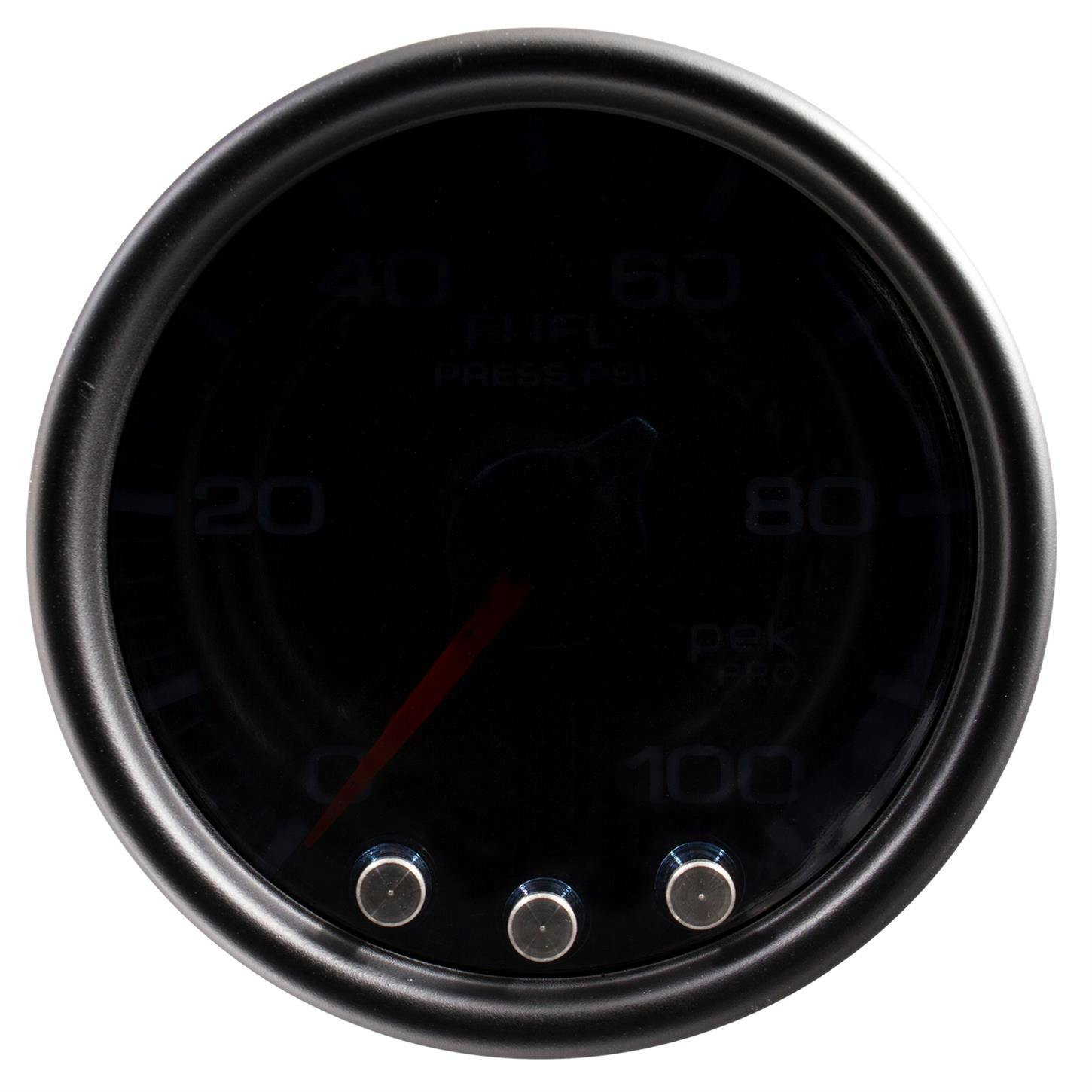 AutoMeter P31452 Fuel Pressure Gauge, 2 1/16 Inch, 100PSI, Black