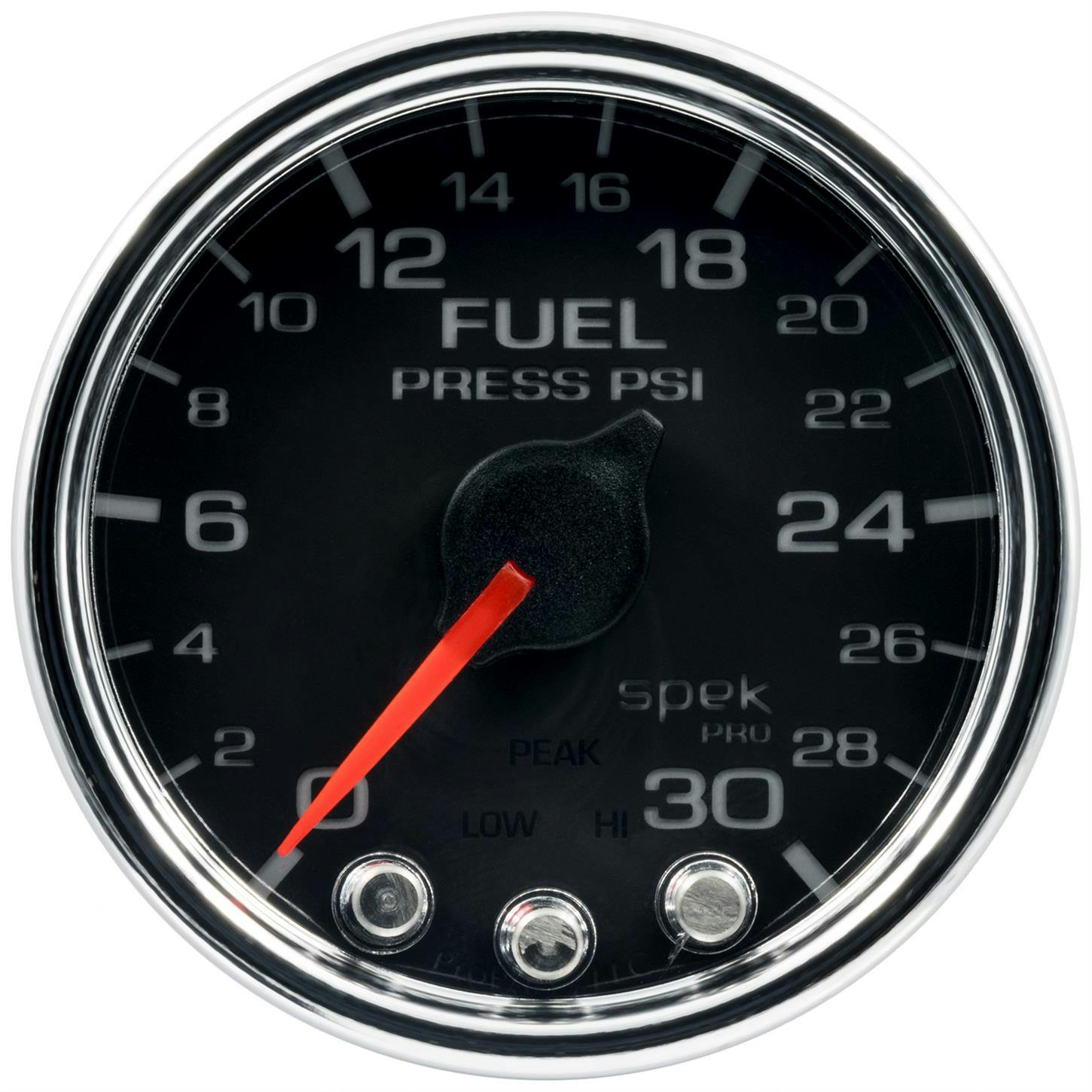 AutoMeter P316318 Fuel Pressure Gauge, 2 1/16 Inch, Blk/Chrm