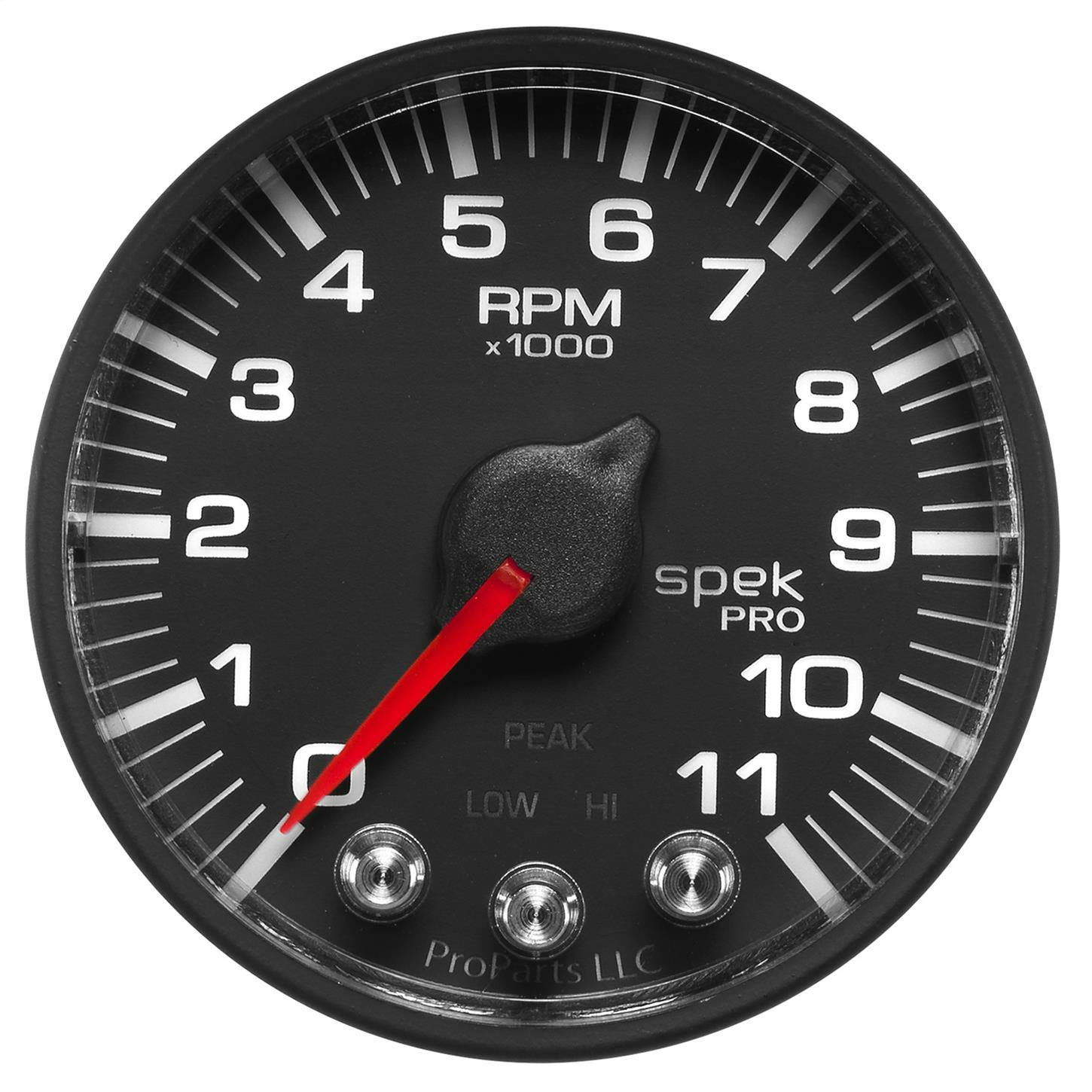 AutoMeter P336328 Tach Gauge, 2 1/16 Inch, 11K RPM, Blk/Blk