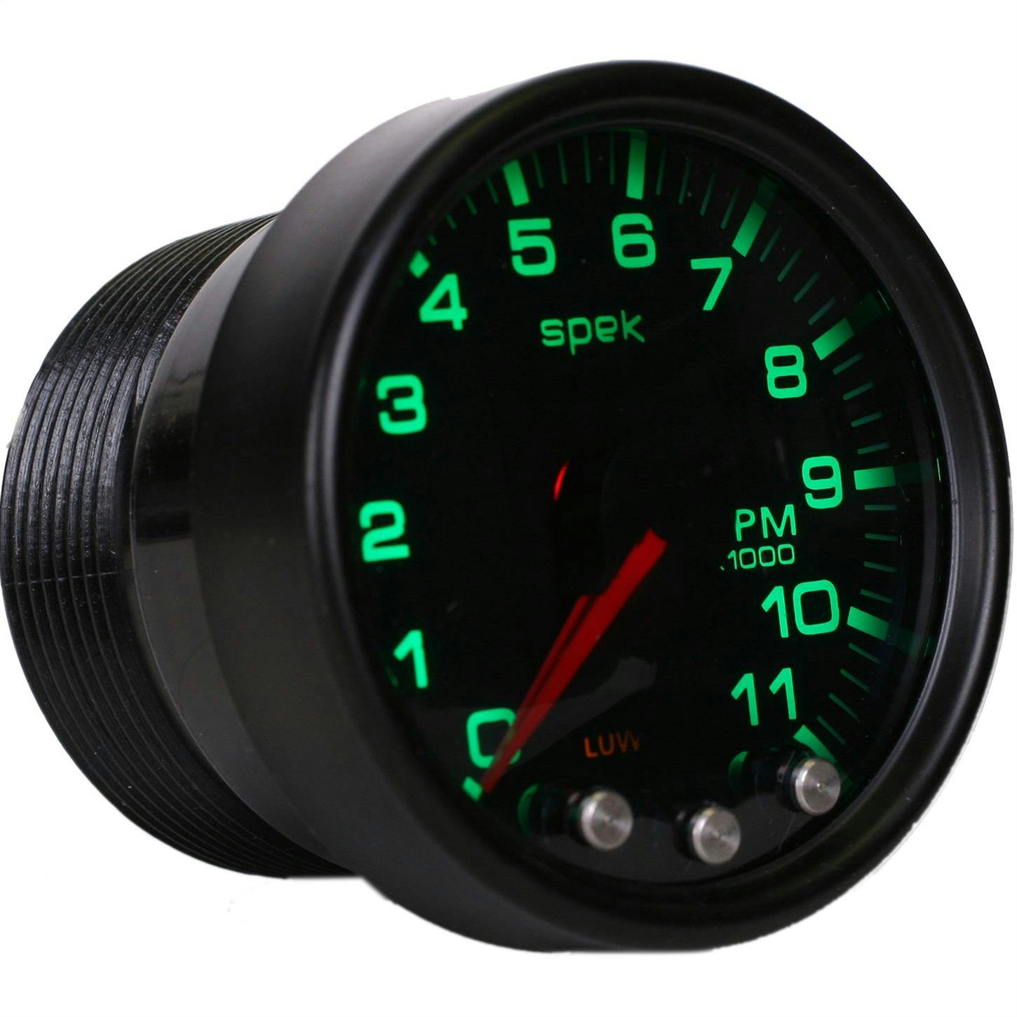 AutoMeter P33652 Tach Gauge, 2 1/16 Inch, 11K RPM, Blk/Smke/Blk