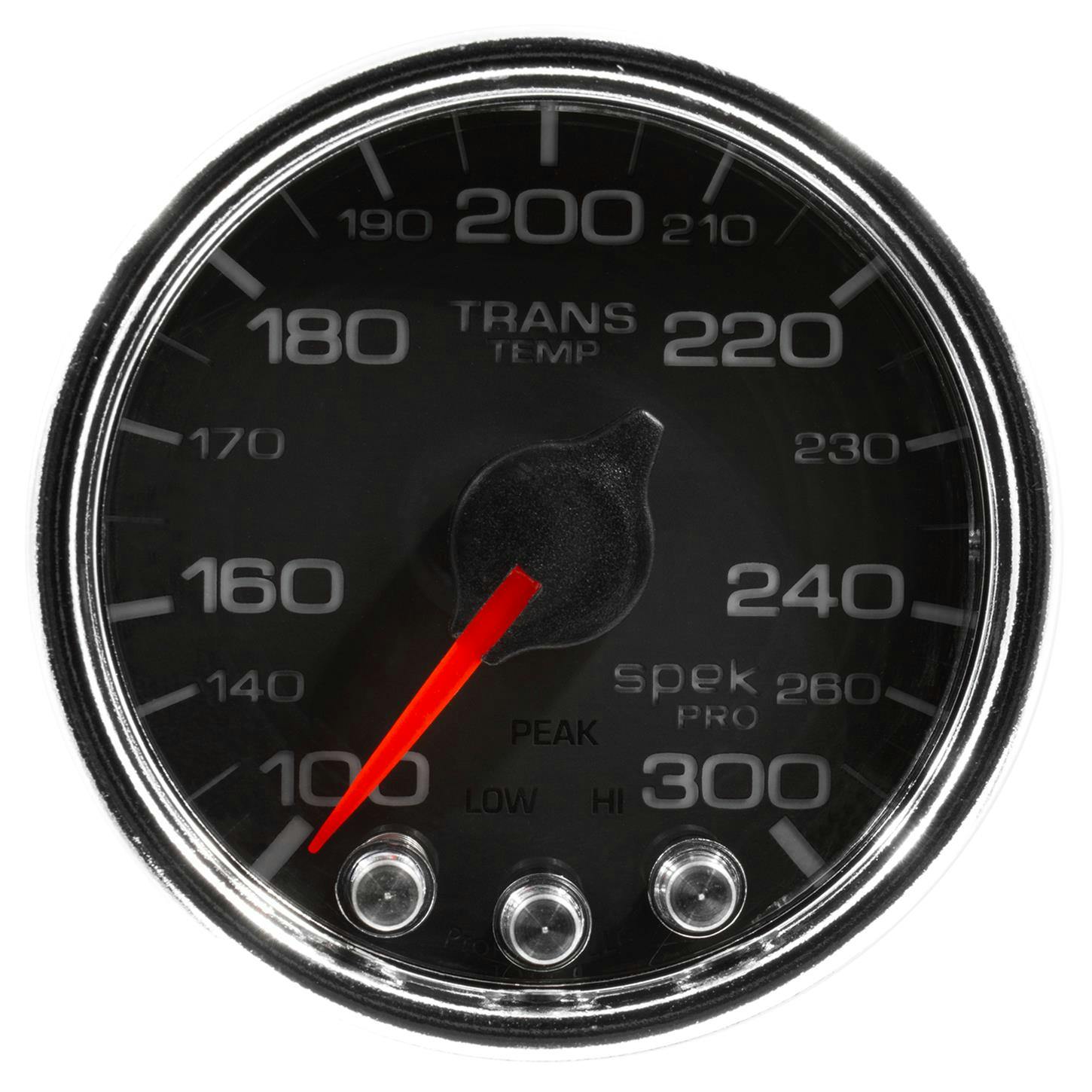 AutoMeter P34231 Trans Temp Gauge, 2 1/16 Inch, 300 Deg., Black