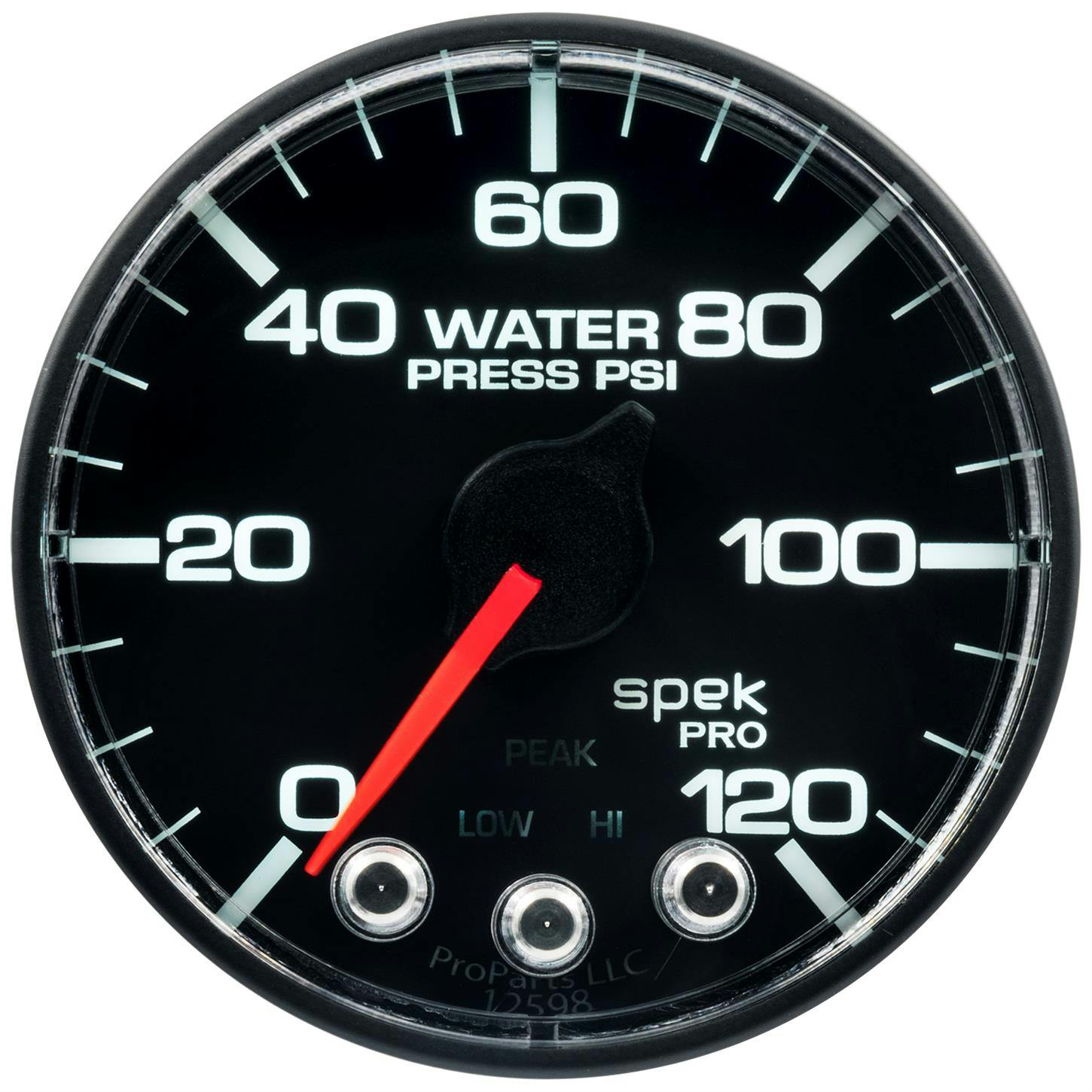 AutoMeter P345328 Spek-Pro Digi. StepperMotor Water Press. Gauge