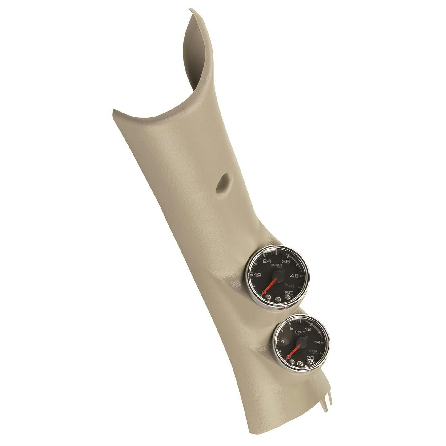 AutoMeter P72003 Diesel Gauge Kit, A-Pillar, Ram 10-19, Black