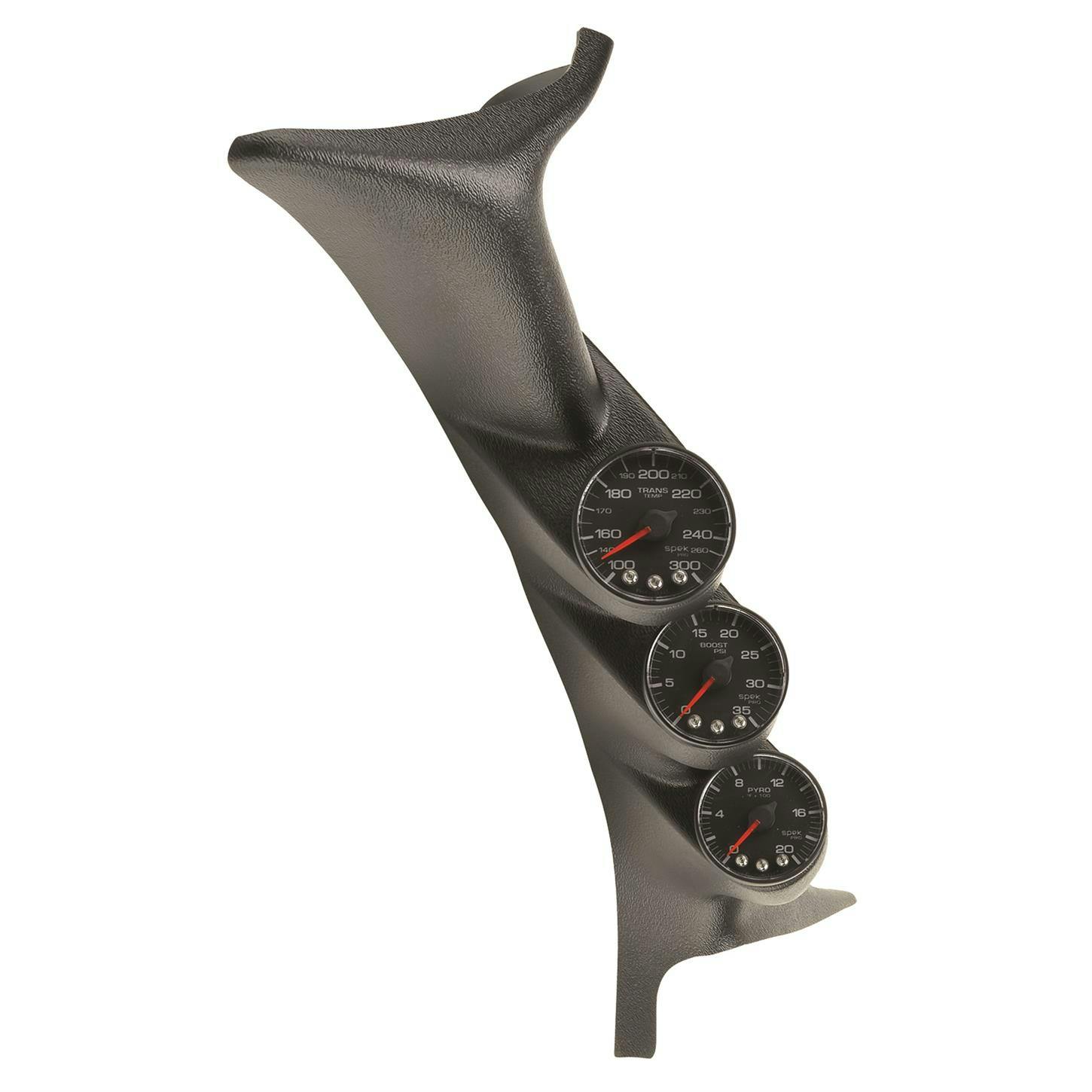 AutoMeter P73010 Diesel Gauge Kit, A-Pillar, Ford 99-07, Black