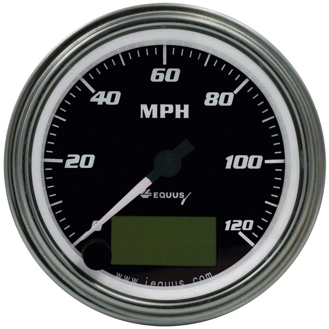 Equus E7074 7000 Series 3-3/8 Inch Elec. Speedometer, 0-120 MPH