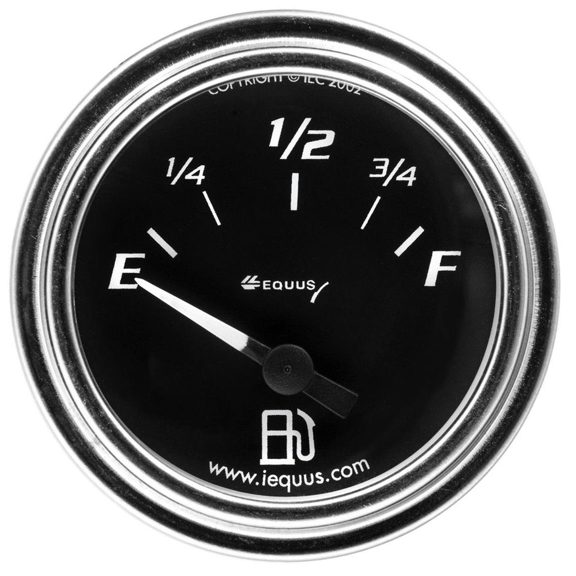 Equus E7363 7000 Series 2 Inch Electric Fuel Level Gauge, 240-33