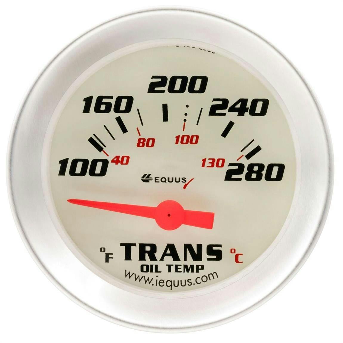 Equus E8241 8000 Series 2 Inch Electric Transmission Temp. Gauge
